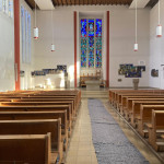Kirchenraum wieder ger&uuml;stfrei - sieht fast normal aus!